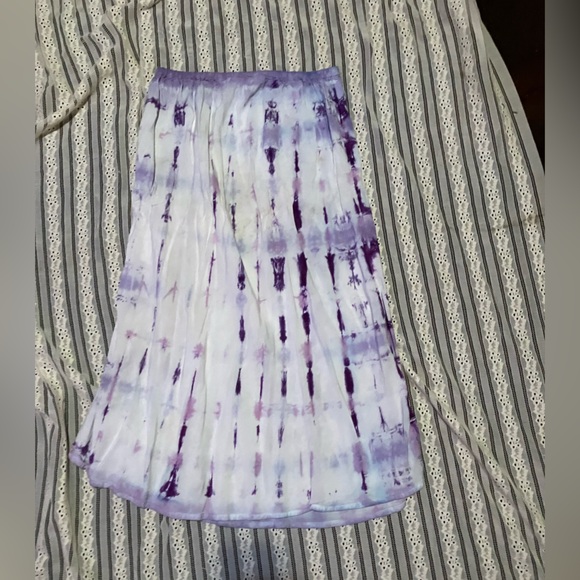 Unique Hand dyed skirt - Picture 2 of 3